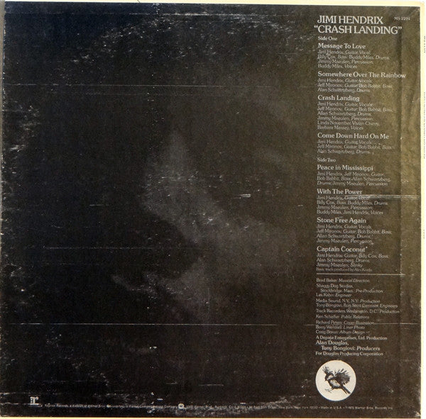 Jimi Hendrix : Crash Landing (LP)