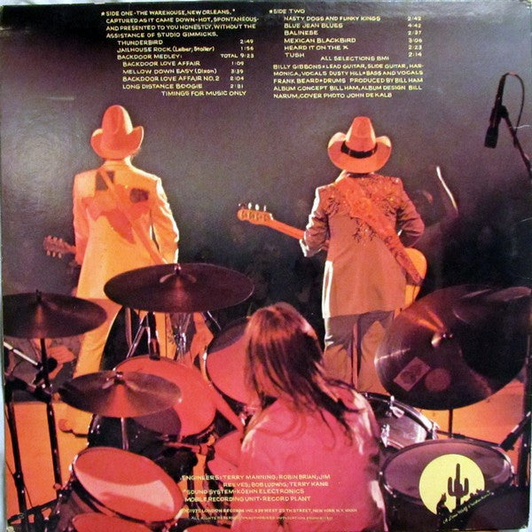 ZZ Top : Fandango! (LP, Album, PRC)