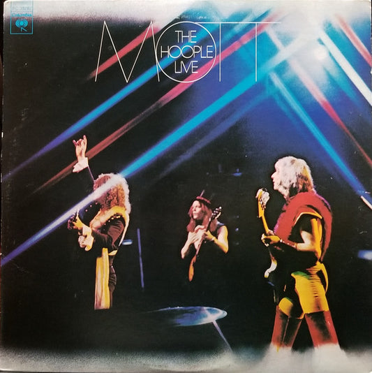 Mott The Hoople : Mott The Hoople Live (LP, Album, Pit)