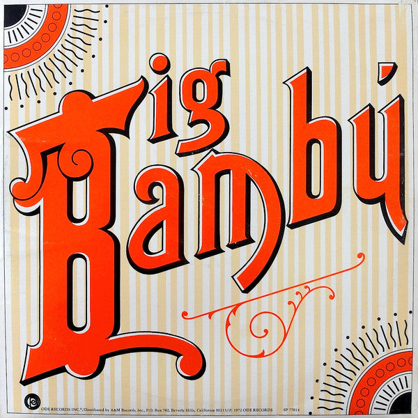 Cheech & Chong : Big Bambú (LP, Album, RE)