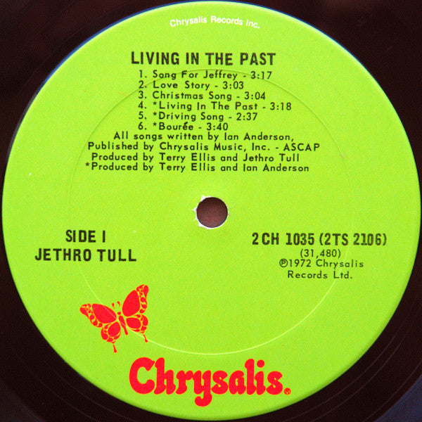 Jethro Tull : Living In The Past (2xLP, Comp, San)