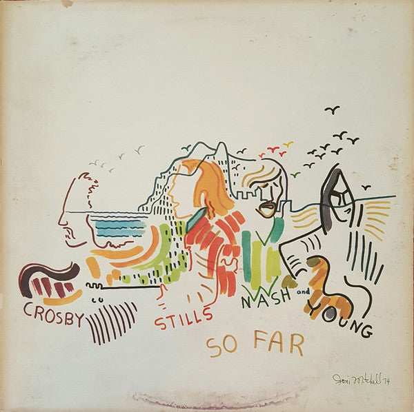 Crosby Stills Nash And Young* : So Far (LP, Comp, RE, Mon)