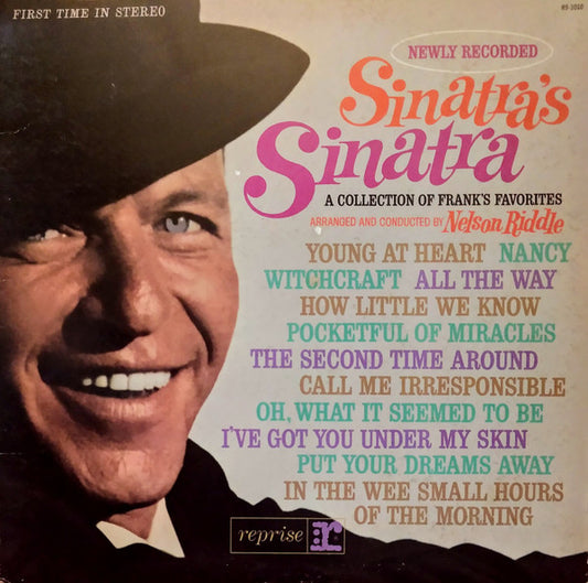 Frank Sinatra Arranged And Conducted By Nelson Riddle : Sinatra's Sinatra (LP, Album, Gat)