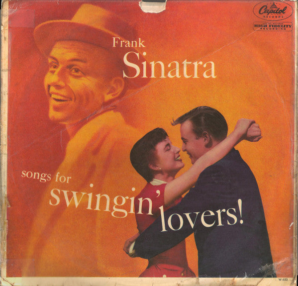 Frank Sinatra : Songs For Swingin' Lovers! (LP, Album, Mono, 1st)
