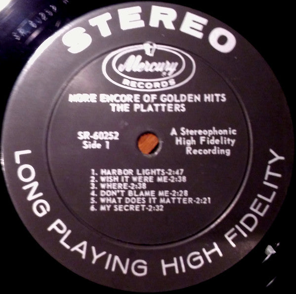 The Platters : More Encore Of Golden Hits (LP, Comp)