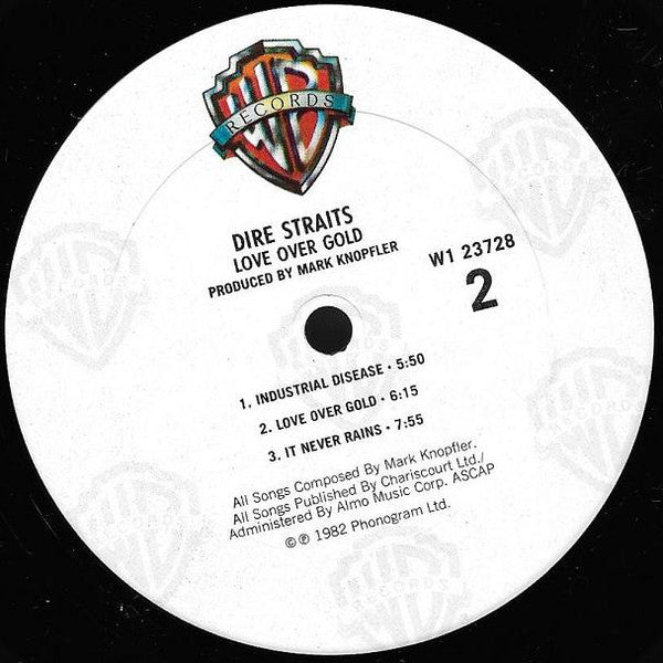 Dire Straits : Love Over Gold (LP, Album, Club, RP, Car)