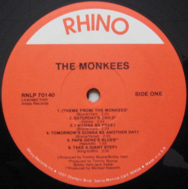 The Monkees : The Monkees (LP, Album, RE)