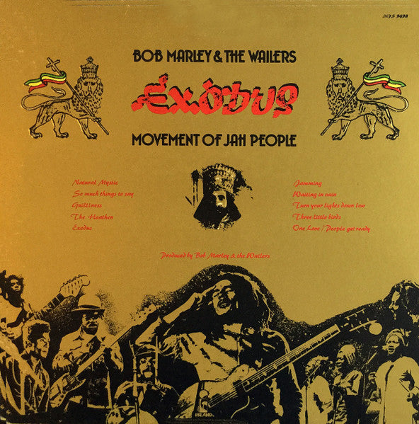Bob Marley & The Wailers : Exodus (LP, Album, San)