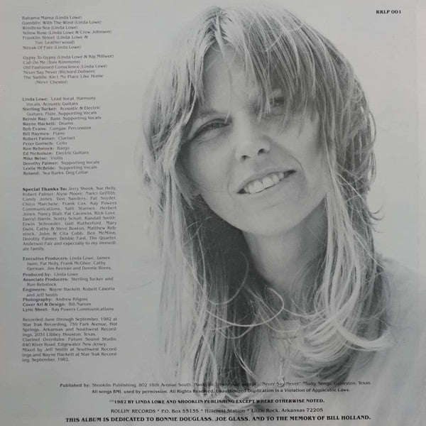 Linda Lowe : Gamblin' With The Wind (LP, Album)