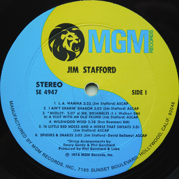 Jim Stafford : Jim Stafford (LP, Album)