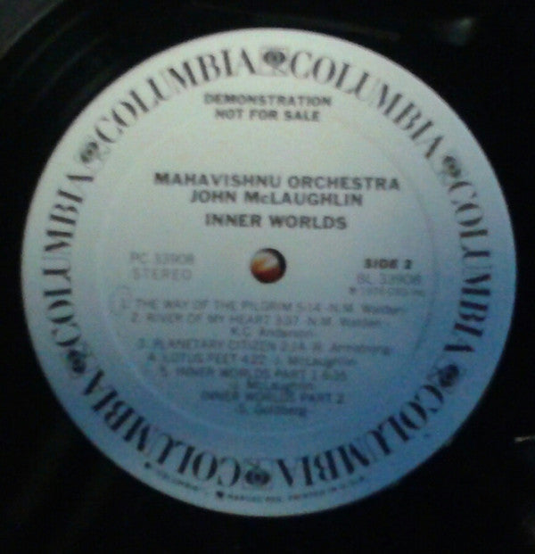 Mahavishnu Orchestra / John McLaughlin : Inner Worlds (LP, Album, Promo)