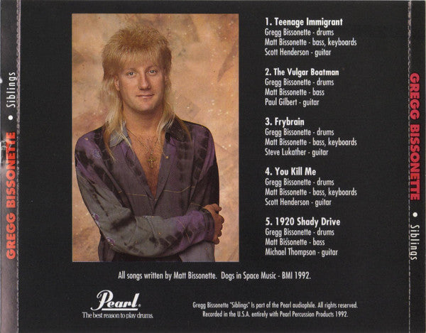 Gregg Bissonette : Siblings (CD, Album)