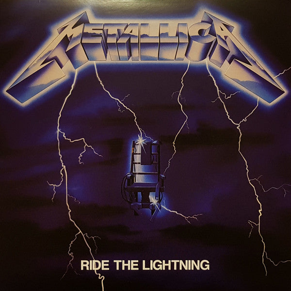 Metallica : Ride The Lightning (LP, Album, RE, RM)