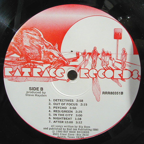 Big Boys (2) And The Dicks* : Recorded Live At Raul's Club (LP)