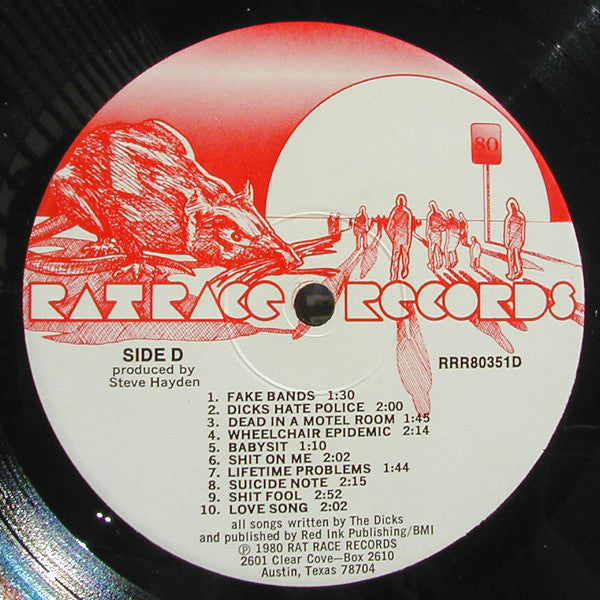 Big Boys (2) And The Dicks* : Recorded Live At Raul's Club (LP)