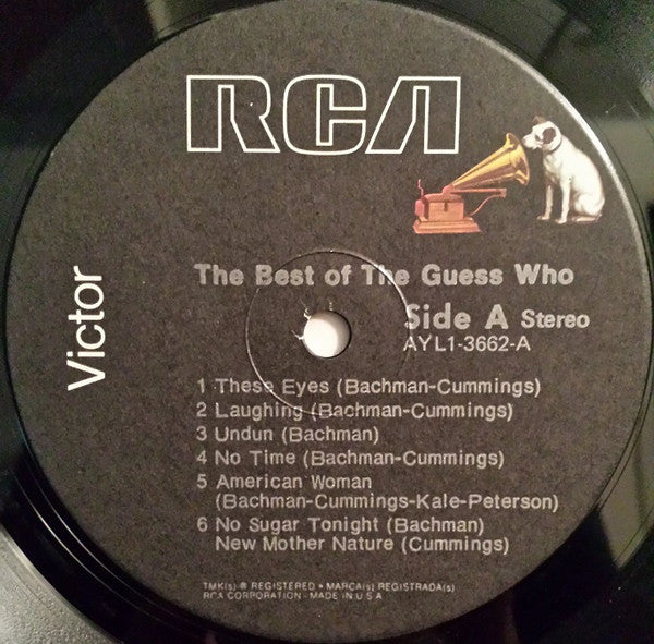 The Guess Who : The Best Of The Guess Who (LP, Comp, RE, Ind)