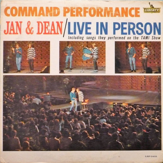 Jan & Dean : Command Performance (LP, Album, Mono)