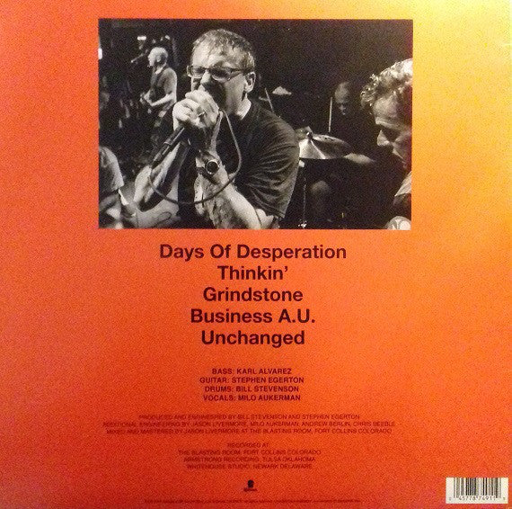 Descendents : SpazzHazard (12", S/Sided, EP, Etch)