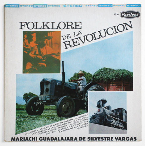Mariachi Guadalajara De Silvestre Vargas : Folklore De La Revolucion (LP, Album)