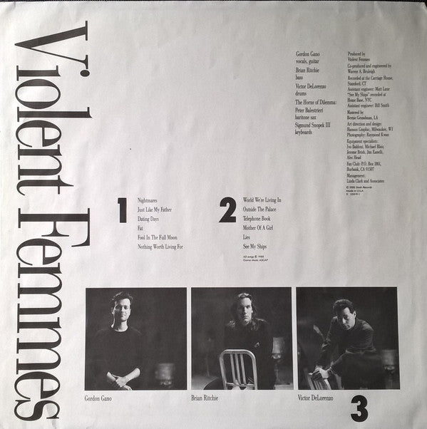 Violent Femmes : 3 (LP, Album, Spe)