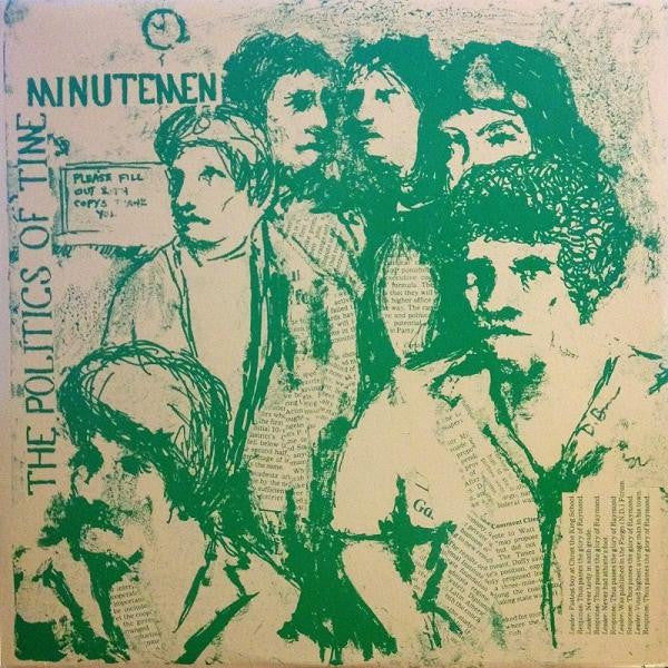 Minutemen : The Politics Of Time (LP, Album)