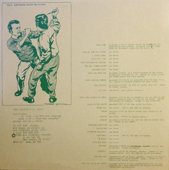 Minutemen : The Politics Of Time (LP, Album)