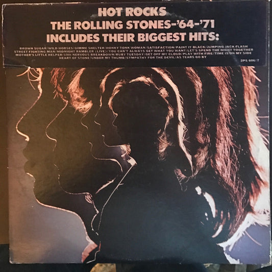 The Rolling Stones : Hot Rocks '64-'71 (LP, Comp, RE, Hau)