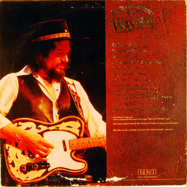 Waylon* : Greatest Hits (LP, Comp,  In)