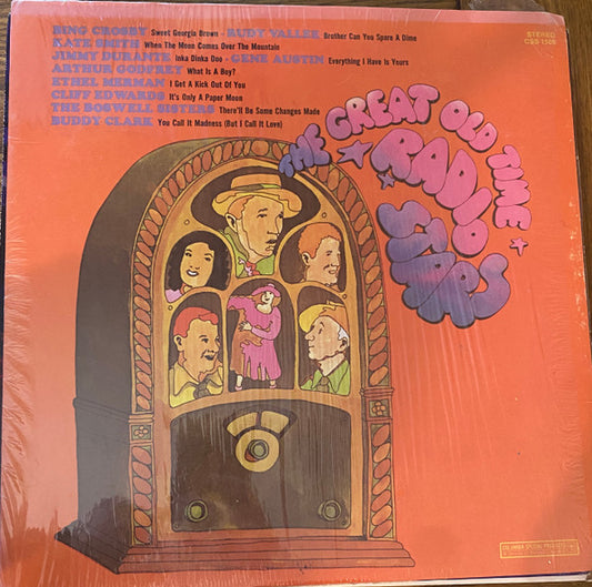 Various : The Great Old Time Radio Stars (LP, Comp)