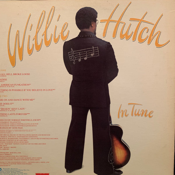 Willie Hutch : In Tune (LP, Album, Los)