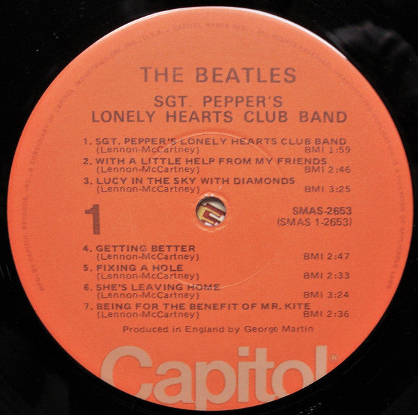 The Beatles : Sgt. Pepper's Lonely Hearts Club Band (LP, Album, RE, Jac)