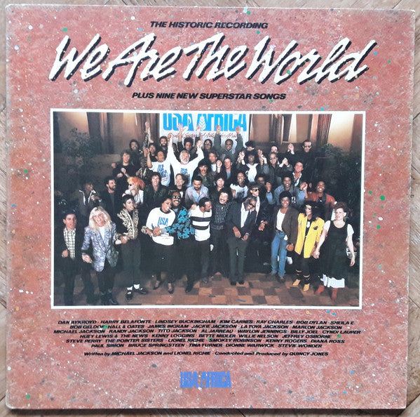 USA For Africa : We Are The World (LP, Album, Car)