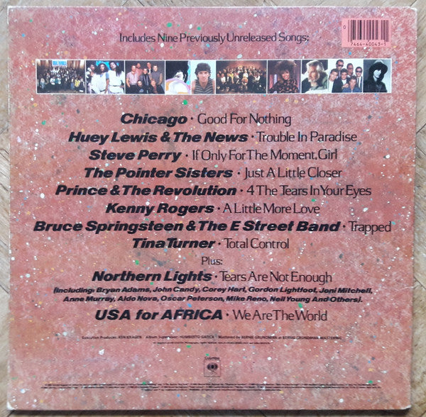 USA For Africa : We Are The World (LP, Album, Car)